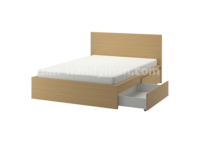 How to assemble ikea bed: