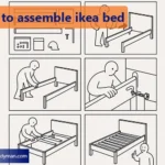 How to assemble ikea bed: