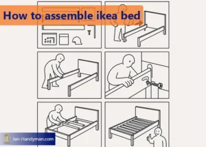 How to assemble ikea bed:
