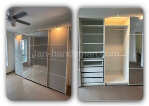 Ikea wardrobe assembly in Toronto