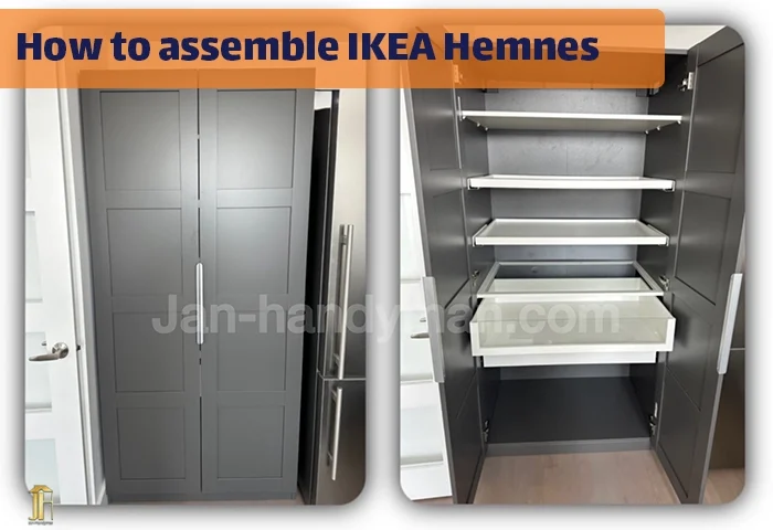 How to assemble IKEA Hemnes
