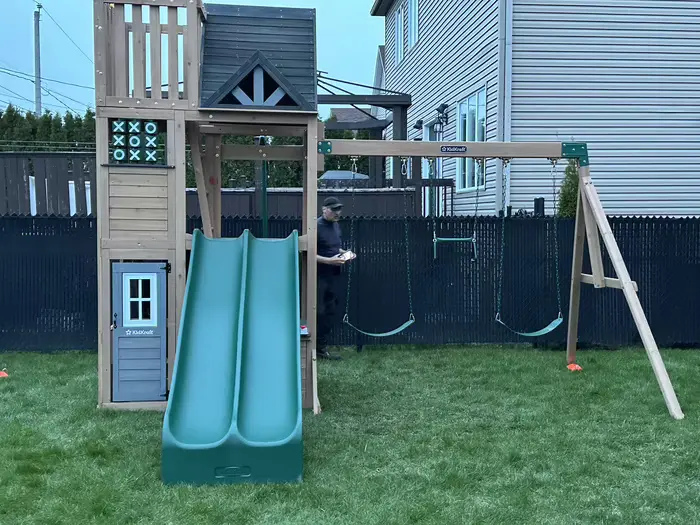 Play set installation Toronto by Jan Handyman — project 6